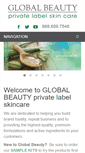 Mobile Screenshot of globalbeauty.net